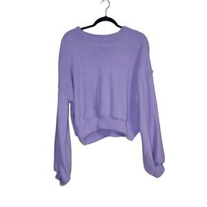 Free People Sweater Beach Lilac Size S